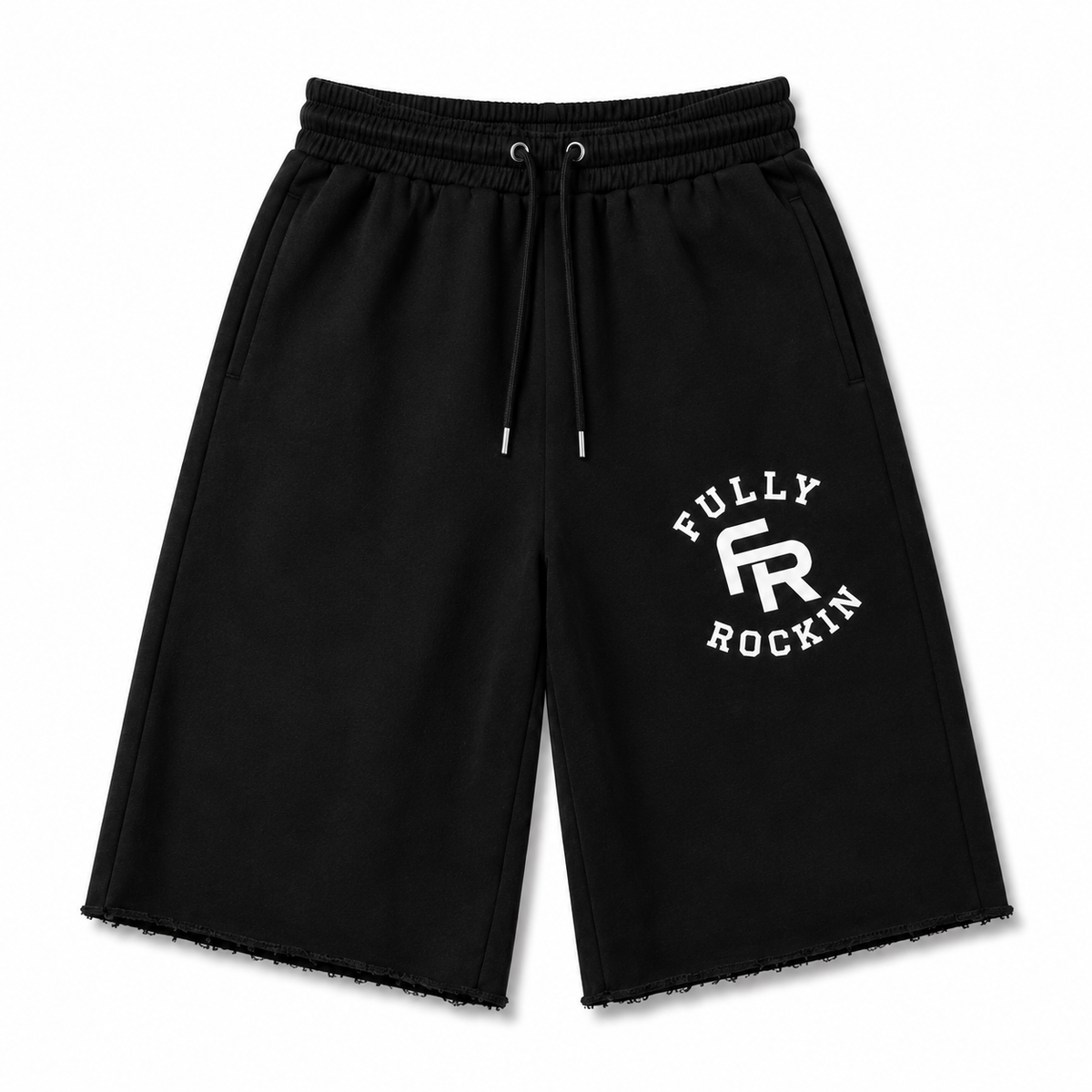 Fully Rockin FR Oversized Shorts – Black