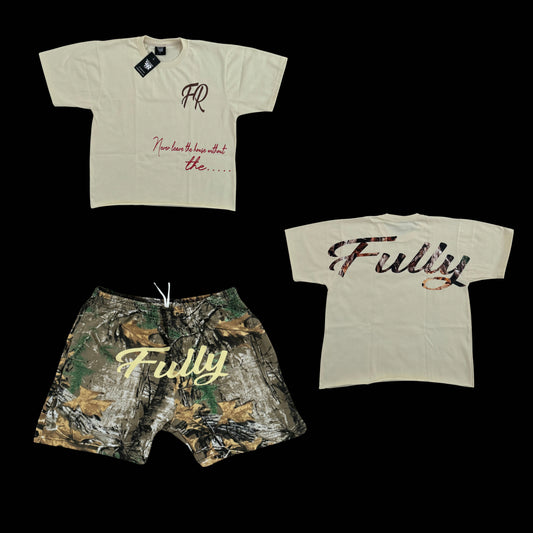 Fully Tree Camo Tee & Shorts