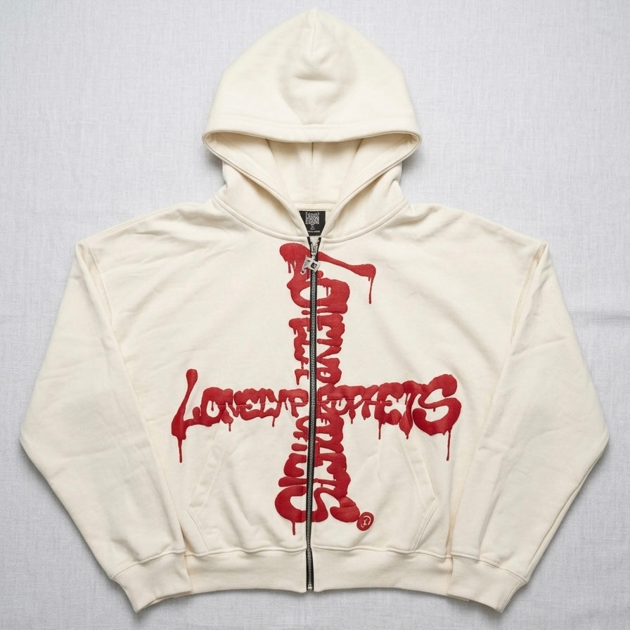 Lonely Prophets Cross Zip Up Hoodie