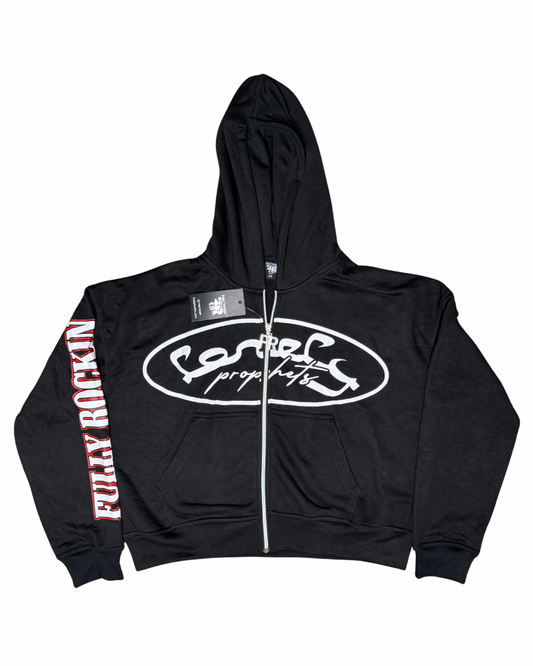 Lonely Prophets x Fully Rockin Zip Up Hoodie